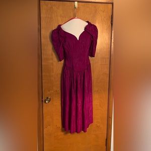 Vintage 80's Alfred Angelo Formal Dress